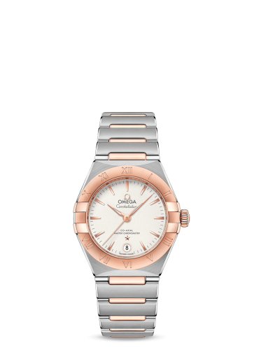 Omega Constellation Manhattan 29 Co-Axial Master Chronometer Stainless Steel / Sedna Gold / Silver